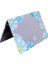 Macbook Air Kılıf 13.6 Inç M2-M3-M4 Çip FLOWER07NL (13.6" Air) A2681 A3113 A3240 ile Uyumlu Açık Mavi 3