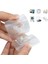 Sets Sihirli Kanca Çıft Taraflı Çok Amaçlı Kancalar Kendinden Yapışkanlı Şeffaf Su Geçırmez ve Yağ Geçırmez. Mutfak Banyo Oturma Odası Içın Delme Yok Çıkarılabilir Max 10KG 1