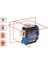 Professional Gll 3-80 C Çizgi Lazer (30M Çalışma Alanı [alıcı ile 120M], 1 x 12V 2.0AH Akü, Gal 12V-40 Şarj Cihazı, Ip 54 Toza Karşı Koruma Sistemi, Kırmızı Lazer, Bm 1 Tutucu, L-Boxx 136) 2