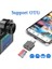 USB C Micro Sd Kart Okuyucu, Tip C Adaptörlü, Otg Sdxc Sdhc Uyumlu, Samsung, Macbook, C Tipi Akıllı Telefonlar ve Tabletler Için (Koyu Gri) 3