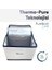 PF15 Thermo-Pure® Teknolojisi ile Elektriksiz&amp;buzsuz Hızlı Soğutma / 16 Saat Soğuk Muhafaza Katlanır Outdoor Kamp Piknik Termal Termos Buzluk Soğutucu Çanta + 6 Adet Thermo-Pure® Jel Paket 4