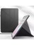 Samsung Galaxy P610 ile Uyumlu Tab S6 Lite 10.4 Kılıf Kalem Koyma Bölmeli Stand Olan Uyku Modlu Suni Deri, Yarı Transparan Silikon Arka Yüzey Ergonomik Yapılı, Attravtive Smart Cover 1