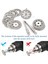 Gravür Makinesi Için Turbo Elmas Mini Daire Testere Bıçak Takımı Cam Metal Mermer Ahşap Kesme Diski 4
