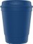 Reusable Cup/tekrar Kullanılabilir Kapaklı Kahve Kupası/taşınabilir Sert Plastik Bardak - 3'lü Lacivert Renk- 300ML / Yıkanabilir/bpa &amp; Bps Içermez 3