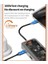 MT55 Mac ile Uyumlu Thunderbolt 3 Type-C USB Adaptör Hub 8in1 4K HDMI RJ45 100MBPS Sd Kart Okuyucu 100W Pd Telefon Hızlı Şarj Aleti 5