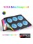 Dizüstü Bilgisayar Soğutma Pedi, Dizüstü Bilgisayar Soğutucu, 10 Rgb Aydınlatma Modu ve 7 Yüksekliği Ayarlanabilir, 6 Sessiz Fan 2 Hız Kontrollü Güçlü Rüzgar, 11,3-17 Inç Oyun Dizüstü 2