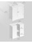 2 Kapılı Lavabo Dolabı, Banyo Dolabı, Ayarlanabilir Raflar, Bol Depolama Alanı, 60 x 30 x 60 Cm, Beyaz BBC01WT 3