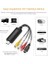 Grabber Video Kayıt Kartı Capture Card Vhs Dijitalleştirme, USB Video Kaydedici Vhs Audio Video Grabber Dönüştürücü, Analogdan Dijitale, Vhs/vcr/tv'den Dvd'ye Dönüştürücü, Windows Mac Için 2