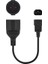 10.22.0902 Usv Için Adaptör Kablosu, Cee7 Soketine C14 Fiş, 50 Cm, Siyah 2