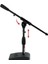 Frameworks GFW-MIC-0821 | Kick Davul/amplifikatör Önü Için Tek Bölümlü Boom Kollu Kısa Ağır Tabanlı Kompakt Mikrofon Standı 1