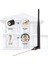 2 x Lora Omni-Directional 868 Mhz Kazanç Sma Erkek Lorawan Anten OLED Meshtastic Lora ESP32 Lora + 15 cm Ipex Uzatma 4