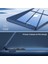 MacBook Air M3 M2 13,6 Inç (2024-2022) A3113 A2681 ile Uyumlu Kılıf, Ultra Ince Sert Kapaklı Koruyucu Kılıf, MacBook Air 13,6 Inç, Kristal Gece Yarısı (Ultra Ince) 4