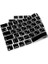 Rusça Klavye Koruyucu Macbook Air-Pro M1-M2-M3 (Touchıd'li) A2681 A3113 A2941 A3114 A2442 A2779 A2992 A2918 A2485 A2780 A2991 Us Enter ile Uyumlu Siyah 4