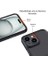 iPhone 13 ve 14 Için Mat Hybrid Materyal Metal Kamera Korumalı ve Metal Tuş Takımlı Ultra Güçlü Koruma Sağlayan ve Şık Görünümlü Premium Kılıf (Siyah, 13-14) 4
