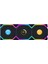 Li Unı Fan Sl Wıreless LCD 3X120MM Siyah Kasa Fanı (G99.12SLLCD1W3B.00) 1