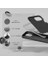 iPhone Kılıf Ince Sıvı Silikon 3 Katmanlı Tam Kaplamalı Yumuşak Jel Kauçuk Kılıf Kapak (Siyah, iPhone 11) 5