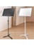 Standı Nota Standı Taşınabilir Orkestra Müzik Standı Seyahat Okulu Için Uygun Çok Işlevli Müzik Standı Nota Tutucu Standı Müzik Tezgahı(White) 2