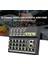 10-Kanal Karıştırma Konsolu Dijital Ses Mikseri Stereo Mic/line Mikser Reverb ve 48V Phantom Power ile Dj Ağı Canlı Yayın Karaoke Kaydı Için 2