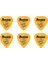 Paul Gilbert Signature Pick, Kısa Gözyaşı Şekli, Ağır (1,0 Mm), Poliasetal, Renk: Sarı, 6'lı Paket 2