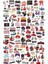 Major Selection Formula 1 Ralli Pilotları Laptop Notebook Telefon Kılıfı Sticker Paketi 2