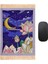 Ipeq Saks Gece Dekoratif Küçük Halı Mousepad 1