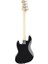 Standard Jazz Bass Black - Maple Bas Gitar 2