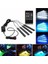 Ledli Ayak Altı LED Lamba Sese ve Müziğe Duyarlı Kumandalı LED Rgb 2