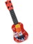 Mini Çocuk Ukulele, 4-String Ukulele Oyuncak Karikatür Aslan Günlük Eğlence Için Hafif (Kırmızı) 5