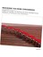 2 Adet Guzheng Zayıf Kemer Guzheng Için Sordine Basit Guzheng Pratik Susturucu Kullanışlı Guzheng Sessiz Guzheng Guzheng Dilsizler Guzheng Kaynağı Yün Karışımı Kırmızı 4