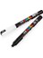 Uni Pc-1mr Art Boya Marker Kalemi - 0,7 mm - Siyah Beyaz - 2'li Paket 1