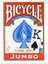Jumbo Index Playing Cards - Poker Size - 2 Pack, Kırmızı &amp; Mavi 4