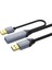 USB 3.0 Uzatma Kablosu Sinyal Güçlendirici Extender Destekli Usb-A Uzatıcı Kablo 10 Metre 1