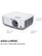 PA503X Dlp Xga 1024 x 768 3600AL HDMI 3D 22000:1 Hoparlor 15.000 Saat Lamba Ömrü Projeksiyon Cihazi 5
