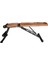 Katlanabilir Mekik Sehpası, 180 kg Taşıma KAPASITELI,117X50X109 Cm, 6 Kademeli Ayarlanabilir Sırt Dayaması 4