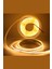 12V Cob Şerit LED 8mm 320 Ledli Esnek Sarı (Amber) Cob LED IP20 (5 Metre) 1
