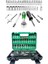 Rowermax Germany Cr-V Max 1/4 Cırcırlı 53 Parça Lokma Anahtar Takımı Bits Uç Seti Tam Set Usta Lokma Seti 1
