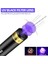 365NM Uv El Feneri Siyah Işık, Mini El Feneri Güçlü USB Şarj Edilebilir, Ultraviyole Ahşap Lamba, Idrar Dedektörü, Kehribar, Kayalar, Uranyum Camı, Reçine, V4 2