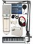 Ekipmanları Midi Live Paket-4 Ses Kartlı Mikser Midi Klavye Cx1 Mikrofon Kulaklık 1