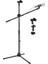 180CM Maksimum Uzunluk Mikrofon Standı Multi Fonksiyonel 2in1 Microphone Katlanabilir Açısı Ayarlanabilir Zemin Üstü - Model 103 1