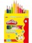 Play-Doh 12 Renk Yarım Boy Kuruboya KU002 1