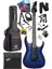 GRADE-25AMP Blue Rosewood Yüksek Kalite 25W Amfili Elektro Gitar 1