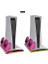 TP5-3570 Ps5 Soğutucu Organizatör 2 Fanlı Stand Kol Şarj Edici Stand 3 USB Hub Kulaklık Platstation Standı 2