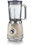 Vintage Cam Blender Bej 0583/03-1,5 Litre Kapasiteli Cam Sürahi, 4 Hız Kademesi, Pulse Özelliği ve Buz Kırma Fonksiyonu, 4 Paslanmaz Çelik Bıçak ile Güçlü Performans 1