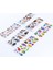 6 Adet Kabartmalı Yapışkan Sticker, Hayvanlar Alemi 1