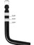 Doğrudan Ekleme Tarzı Trem Vibrato Kol Whammy Bar Krank Kolu Ibanez Elektro Gitar Köprüsü Eklemek Parça Çapı 6mm Siyah 3
