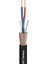 Cable Mikrofon Kablosu Club Serisi Mkıı Xlr 3 Kutuplu Neutrik NC3MXX / Xlr 3 Kutuplu Neutrik NC3FXX, Cırt Cırtlı Bantlı, Siyah (3 M) 2