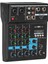 Profesyonel 4 Kanallı Bluetooth Mikser Ses Mikseri Dj Konsolu Yankı Etkisi ile Evde Karaoke USB Live Stage Ktv 1
