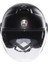 Eteres Motosiklet Kaskı Açık Kask Mono Matt Black Xs 2