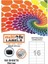 Multiofis 105X37,125 mm Laser Etiket 5105 1