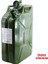 Metal Benzin Bidonu 20 Litre Akaryakıt Mazot Taşıma Doldurma Depolama Bidonu Dayanıklı Bidon 2